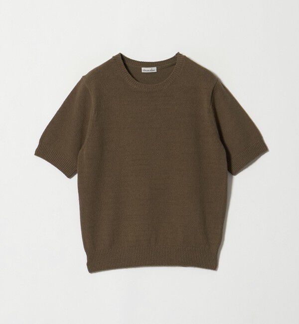 STEVEN ALAN「＜Steven Alan＞ハーフスリーブ ニット プルオーバー」|ニット・セーター|