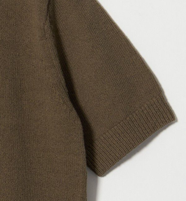 STEVEN ALAN「＜Steven Alan＞ハーフスリーブ ニット プルオーバー」|ニット・セーター|