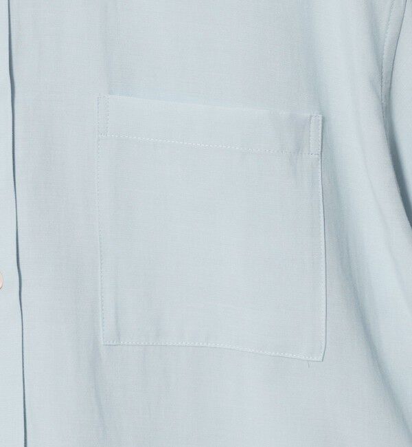BEAUTY&YOUTH UNITED ARROWS「シアー バックタック ショートスリーブ シャツ 接触冷感」|シャツ・ブラウス|