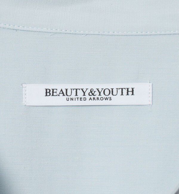 BEAUTY&YOUTH UNITED ARROWS「シアー バックタック ショートスリーブ シャツ 接触冷感」|シャツ・ブラウス|