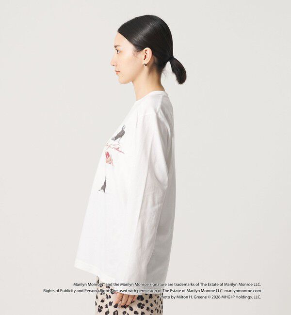 BEAUTY&YOUTH UNITED ARROWS「【別注】＜GOOD ROCK SPEED＞Marilyn Monroe/ロングスリーブ Tシャツ」|Tシャツ・カットソー|