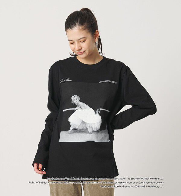 BEAUTY&YOUTH UNITED ARROWS「【別注】＜GOOD ROCK SPEED＞Marilyn Monroe/ロングスリーブ Tシャツ」|Tシャツ・カットソー|