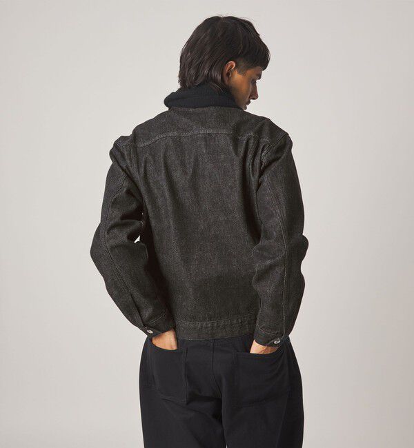 STEVEN ALAN「＜Steven Alan＞ 13.5oz デニム トラッカー ジャケット」|ブルゾン・スタジャン|