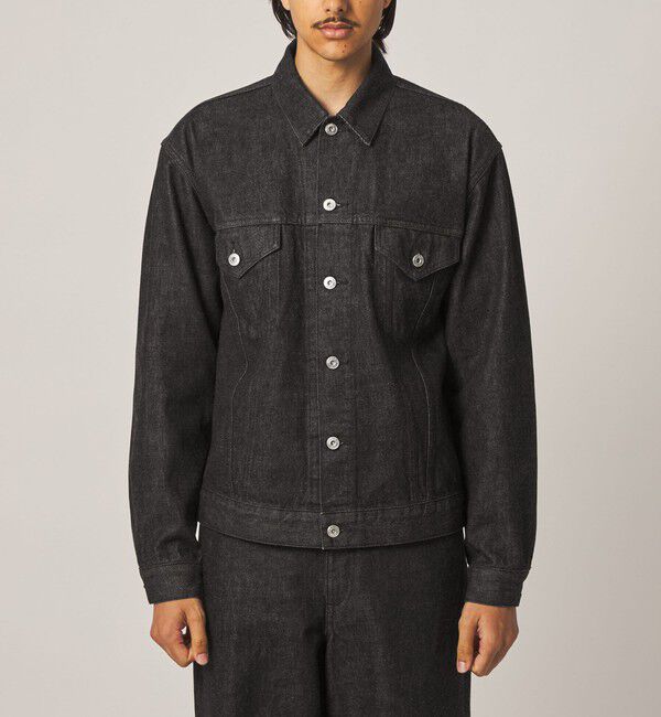 STEVEN ALAN「＜Steven Alan＞ 13.5oz デニム トラッカー ジャケット」|ブルゾン・スタジャン|