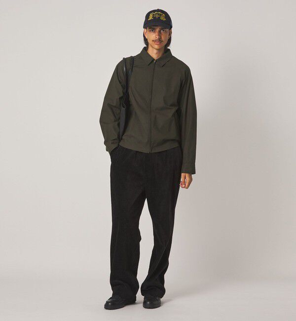 STEVEN ALAN「＜Steven Alan＞ ブラッシュド コットンポプリン ジャケット」|ブルゾン・スタジャン|