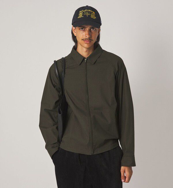STEVEN ALAN「＜Steven Alan＞ ブラッシュド コットンポプリン ジャケット」|ブルゾン・スタジャン|