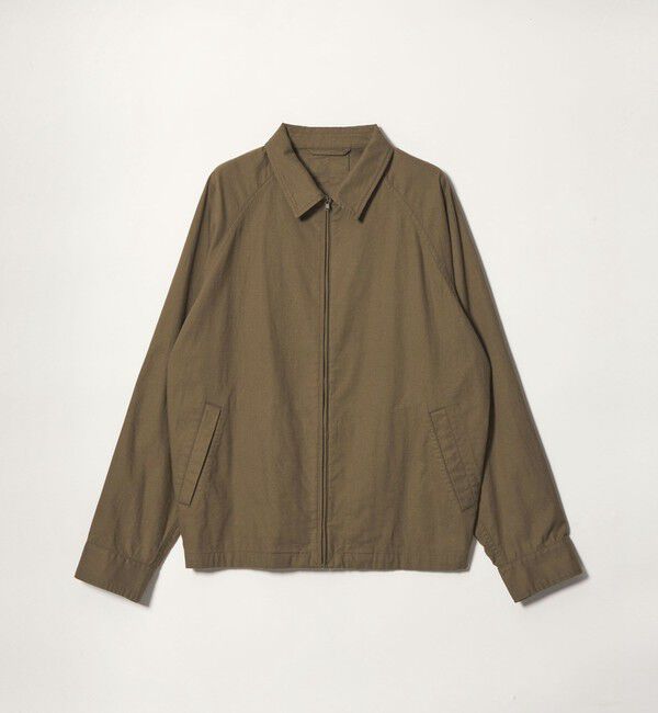 STEVEN ALAN「＜Steven Alan＞ ブラッシュド コットンポプリン ジャケット」|ブルゾン・スタジャン|MOCA