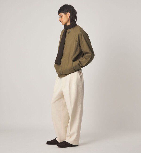 STEVEN ALAN「＜Steven Alan＞ ブラッシュド コットンポプリン ジャケット」|ブルゾン・スタジャン|