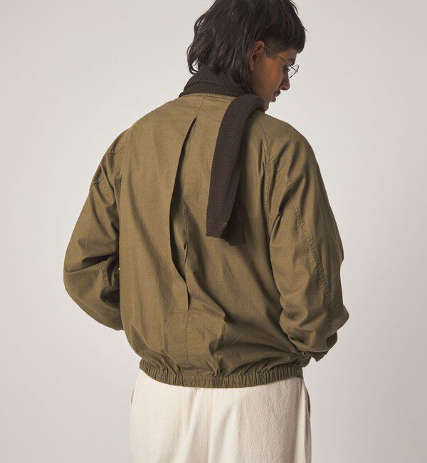 STEVEN ALAN「＜Steven Alan＞ ブラッシュド コットンポプリン ジャケット」|ブルゾン・スタジャン|