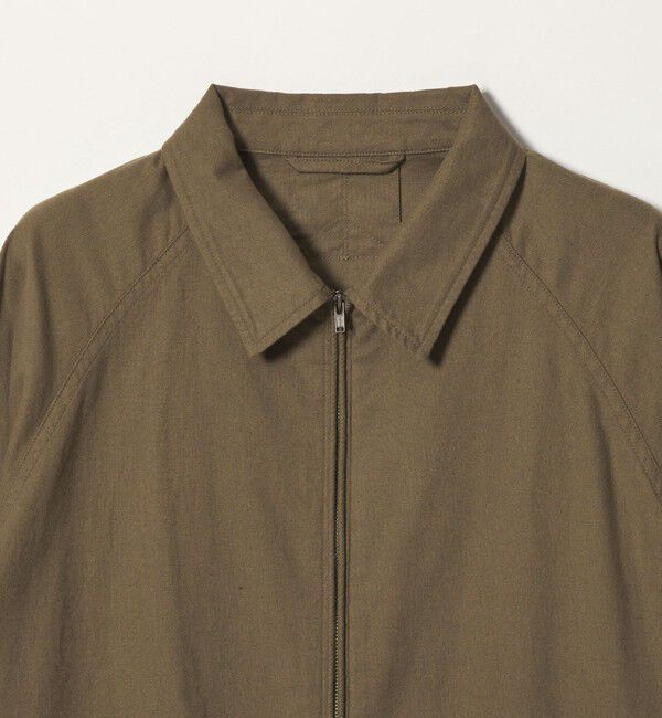 STEVEN ALAN「＜Steven Alan＞ ブラッシュド コットンポプリン ジャケット」|ブルゾン・スタジャン|
