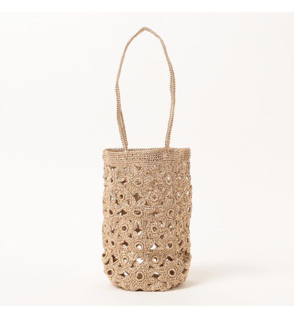 Ray BEAMS 「BAGMATI / Flower Bag」|かごバッグ|