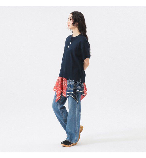 BEAMSBOY「【別注】Healthknit / ヘビー リブ ショートスリーブ Tシャツ」|Tシャツ・カットソー|