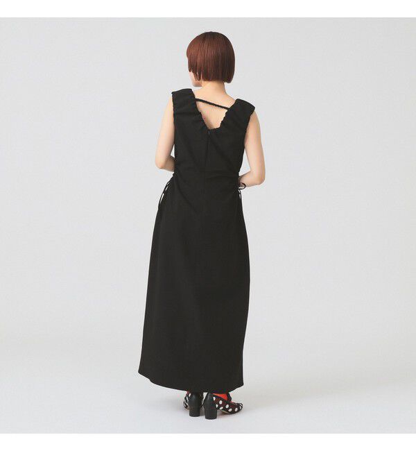 Ray BEAMS 「カットアウト ノースリーブ ワンピース」|ワンピース|
