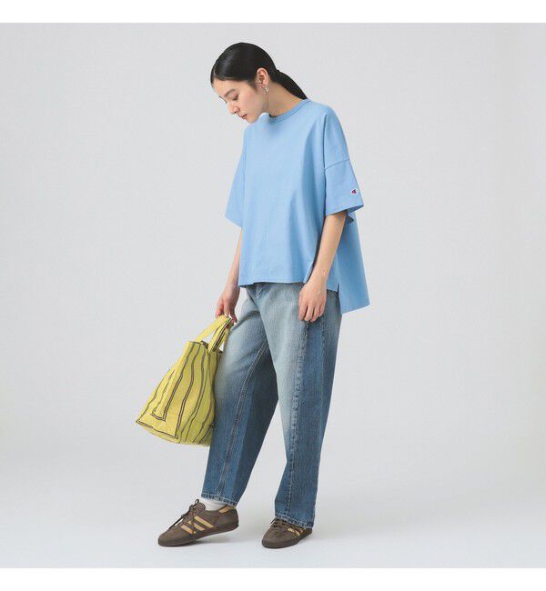 Ray BEAMS 「【別注】Champion / ショート スリーブ Tシャツ」|Tシャツ・カットソー|