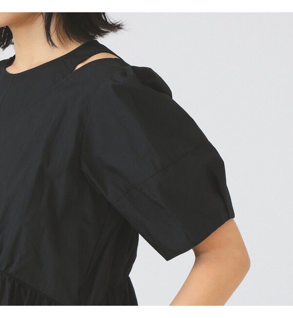 Ray BEAMS 「ショルダー スリット ワンピース」|ワンピース|