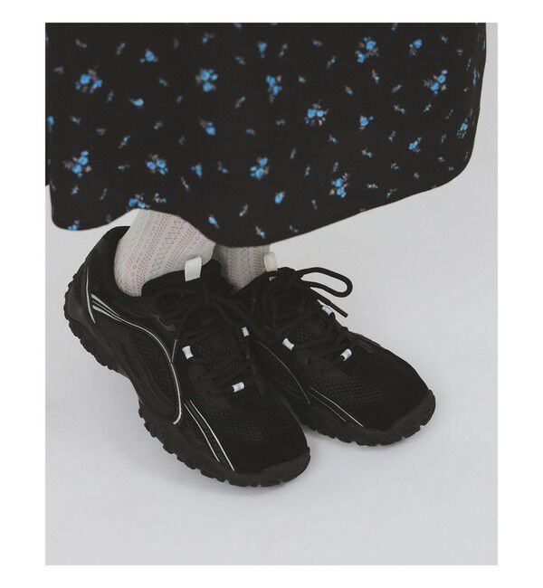 Ray BEAMS 「FILA / ECHAPPE MS LJ」|スニーカー|BLACK