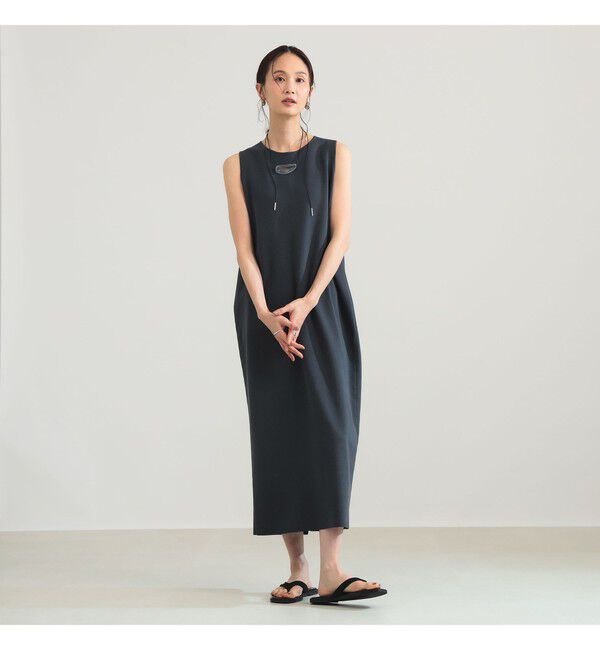 Demi-Luxe BEAMS 「コットン 16ゲージ ノースリーブ ワンピース」|ワンピース|