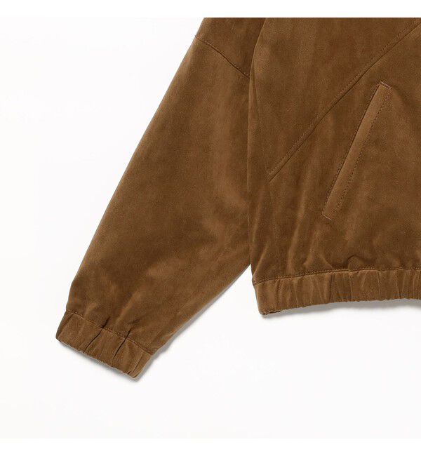Demi-Luxe BEAMS 「【別注】TICCA / ウルトラ スエード ブルゾン」|ブルゾン・スタジャン|
