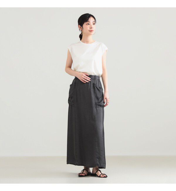 Demi-Luxe BEAMS 「ピグメント ダイ スカート」|スカート|