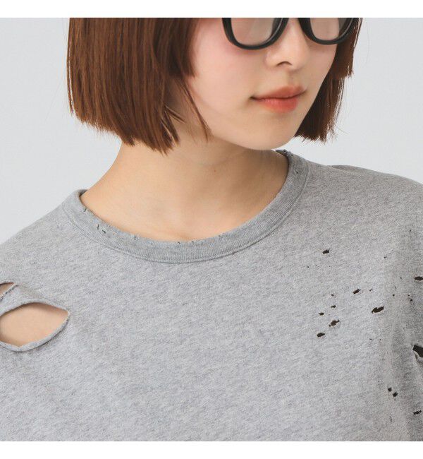 Ray BEAMS 「ダメージ オーバー Tシャツ」|Tシャツ・カットソー|