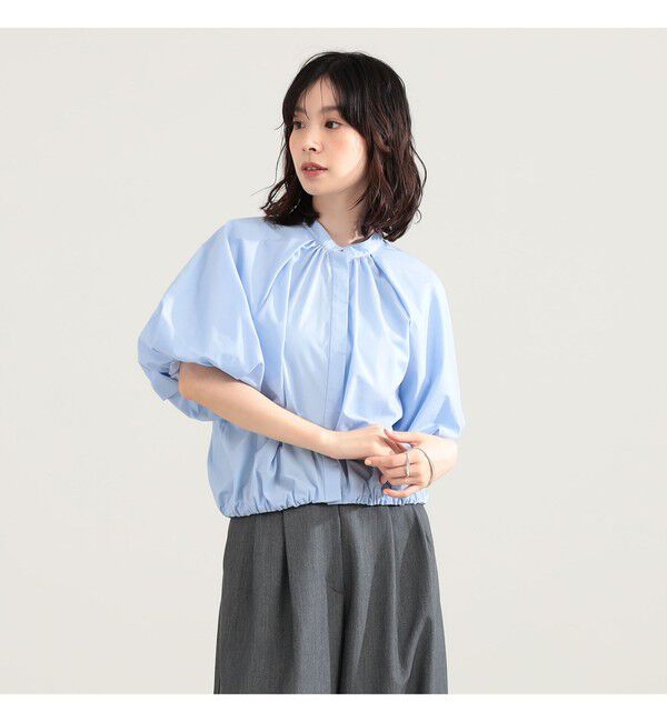 Demi-Luxe BEAMS 「ラグラン パフスリーブ ブラウス」|シャツ・ブラウス|