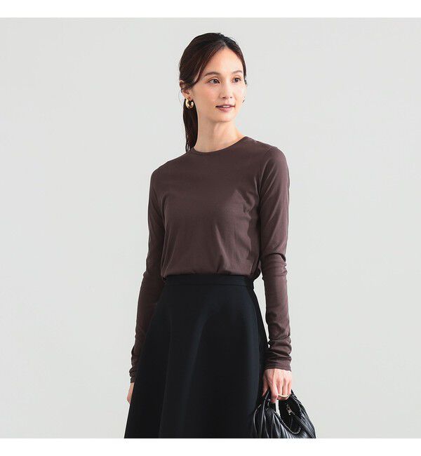 Demi-Luxe BEAMS 「コットン ハイツイスト シアー Tシャツ 26AW」|Tシャツ・カットソー|