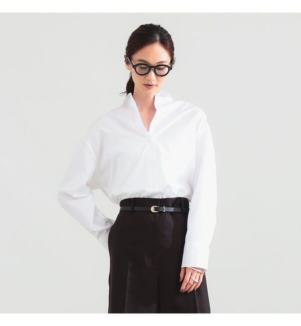 Demi-Luxe BEAMS 「2WAY オーバーシャツ 26AW」|シャツ・ブラウス|WHITE
