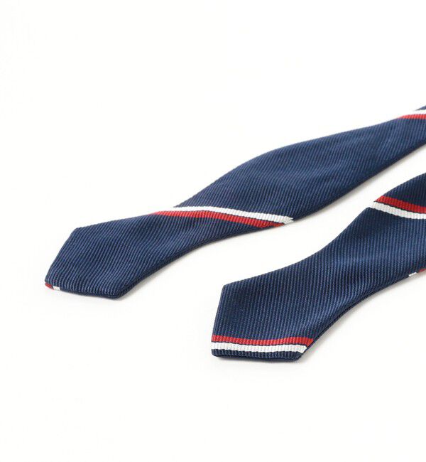 BEAMS PLUS「BEAMS PLUS / Silk Bow Tie Wide Regimental」|ネクタイ・蝶ネクタイ|