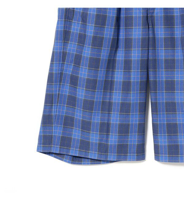 BEAMS「タータンチェック ショートパンツ【ワイドストレートフィット】」|その他|