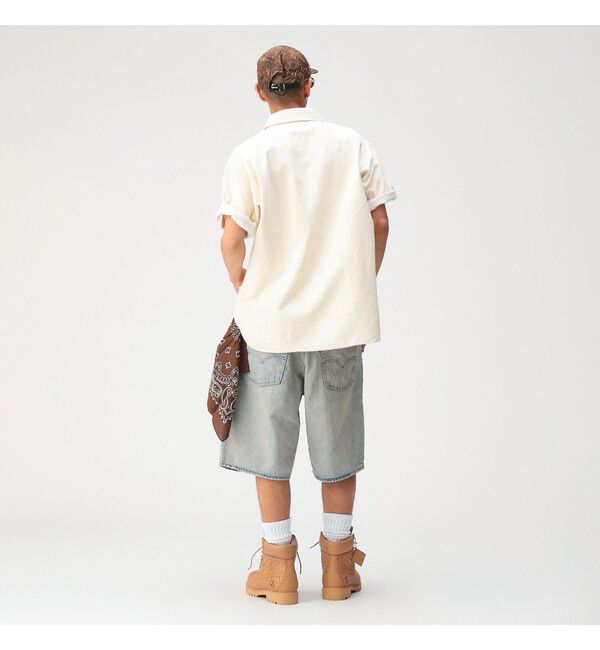 BEAMS「ミリタリー プルオーバー シャツ 【ワイドフィット】」|シャツ・ブラウス|