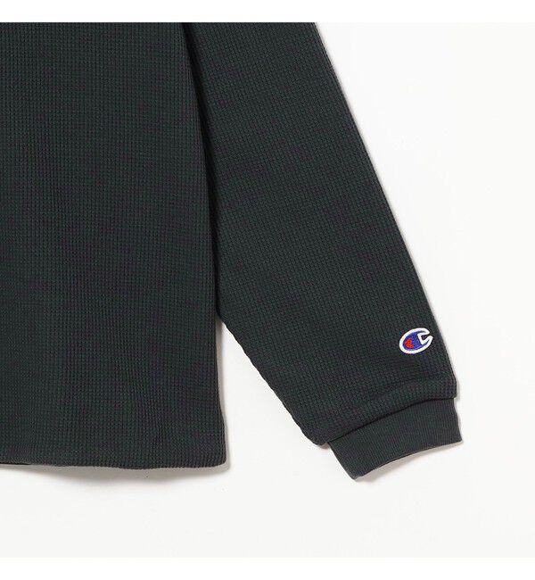 BEAMS「【別注】Champion / リバーシブル ロングスリーブ Tシャツ」|Tシャツ・カットソー|