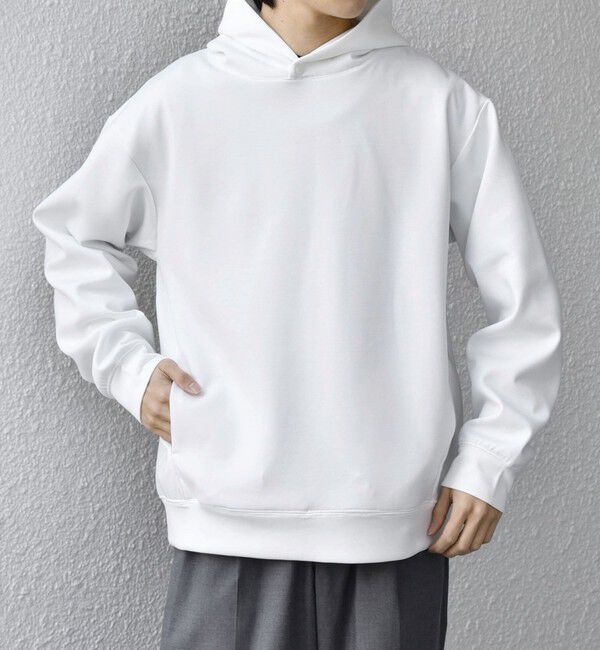 SHIPS any「SHIPS any: カラー ダンボール スナップ プルオーバー パーカー 26AW◆」|パーカー|