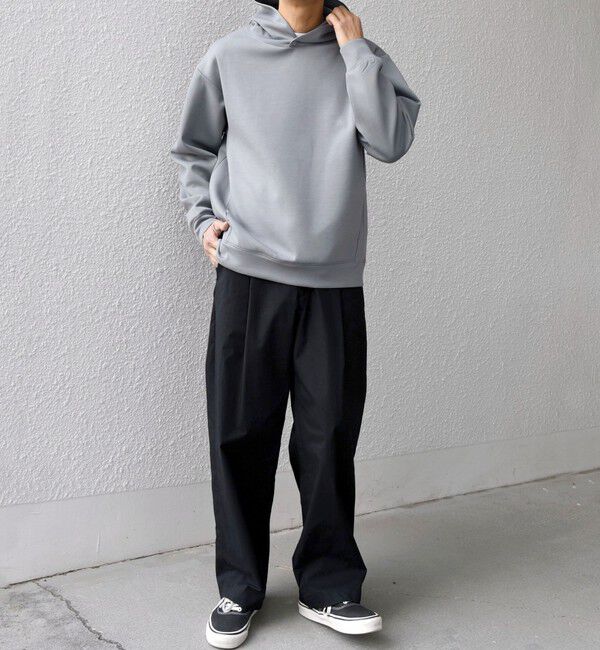 SHIPS any「SHIPS any: カラー ダンボール スナップ プルオーバー パーカー 26AW◆」|パーカー|