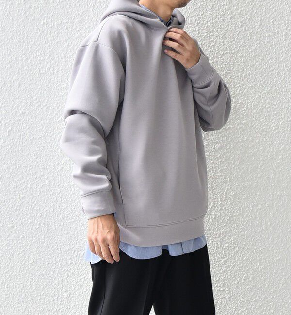 SHIPS any「SHIPS any: カラー ダンボール スナップ プルオーバー パーカー 26AW◆」|パーカー|