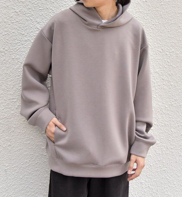 SHIPS any「SHIPS any: カラー ダンボール スナップ プルオーバー パーカー 26AW◆」|パーカー|