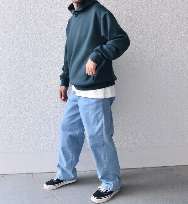 SHIPS any「SHIPS any: カラー ダンボール スナップ プルオーバー パーカー 26AW◆」|パーカー|