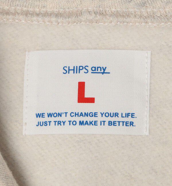 SHIPS any「SHIPS any: ヴィンテージライク 裏起毛 スウェット ジップ パーカー◇」|パーカー|