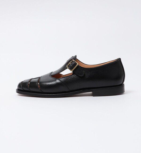 SHIPS「【SHIPS別注】CROCKETT&JONES: CORDOVAN RUSSIA/HATCH グルカサンダル」|サンダル|