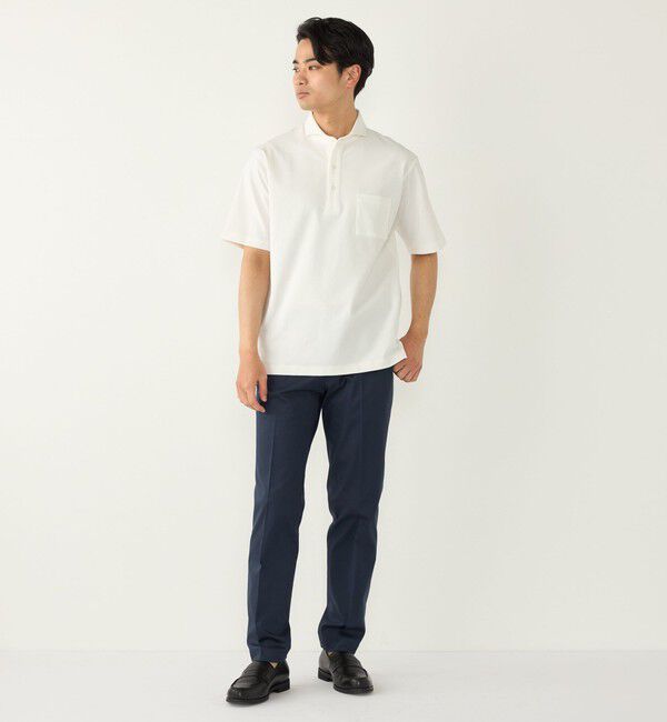 SHIPS Colors 「SHIPS Colors:〈吸水速乾・接触冷感・遮熱〉AVANT(R) 3D ポンチ ポロシャツ◇」|ポロシャツ|