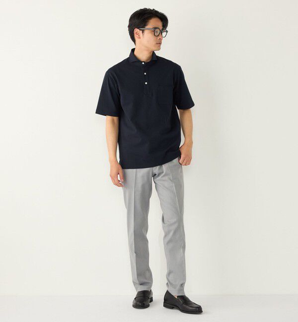 SHIPS Colors 「SHIPS Colors:〈吸水速乾・接触冷感・遮熱〉AVANT(R) 3D ポンチ ポロシャツ◇」|ポロシャツ|