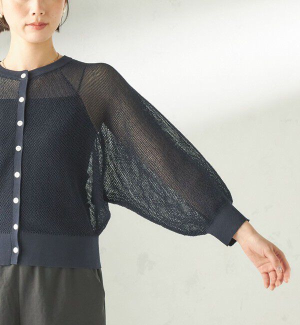 SHIPS for women「〈手洗い可能〉16G カーディガン」|カーディガン|