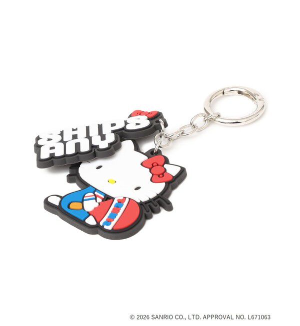 SHIPS any「Hello Kitty &times; SHIPS any: ハローキティ ラバー キー チャーム」|チャーム・キーホルダー|