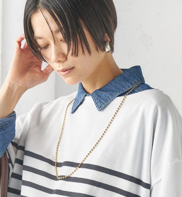 SHIPS for women「SOAC: ドロップ チェーン ロング ネックレス」|ネックレス|ゴールド