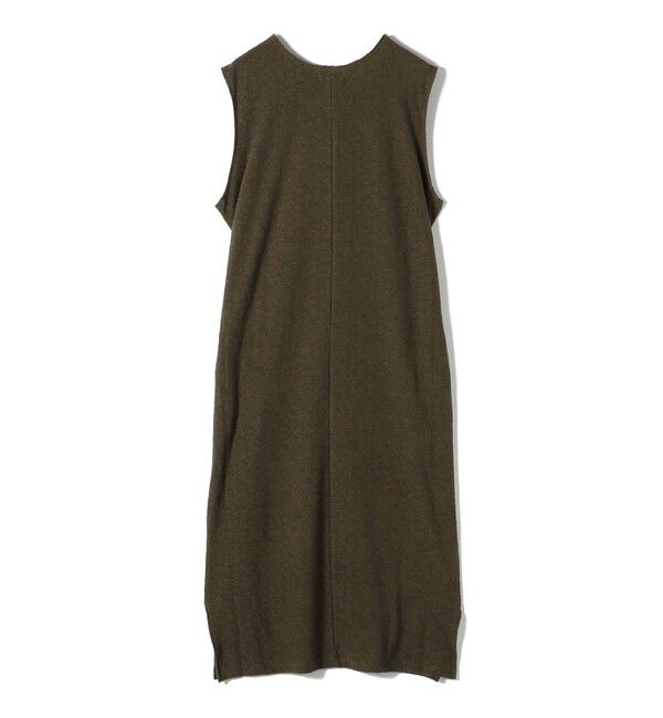 SHIPS for women「〈手洗い可能〉ランダム パイル レースアップ ワンピース」|ワンピース|