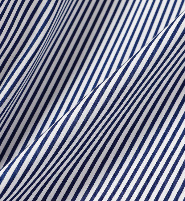 SHIPS for women「SHIPS Primary Navy Label:〈洗濯機可能〉コットン レギュラーカラー シャツ」|シャツ・ブラウス|