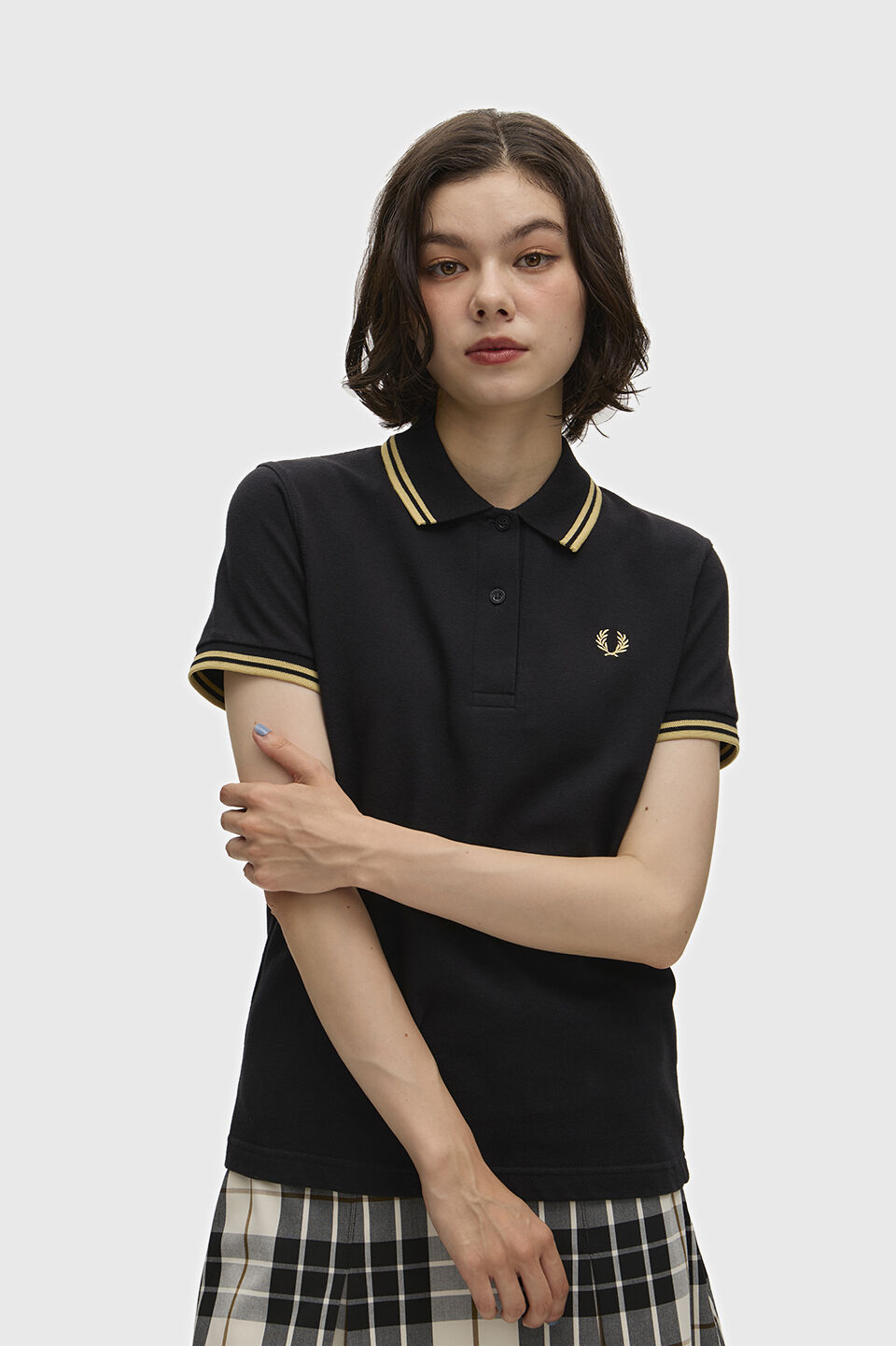 FRED PERRY 「The Fred Perry Shirt  G12／イングランド製 フレッドペリーポロシャツ G12」|ポロシャツ|BLACK