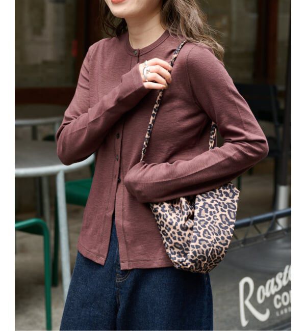 OUTDOOR PRODUCTS Usual Things「≪予約≫スラブジャージークルーネックカーディガン」|カーディガン|