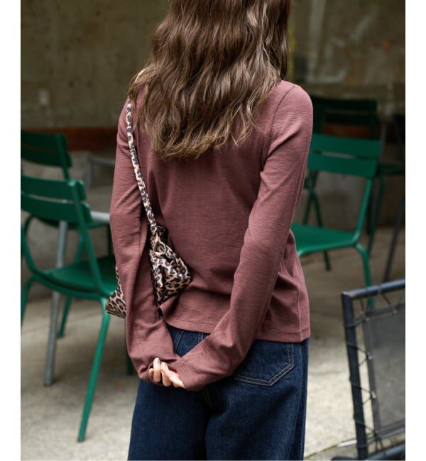 OUTDOOR PRODUCTS Usual Things「≪予約≫スラブジャージークルーネックカーディガン」|カーディガン|