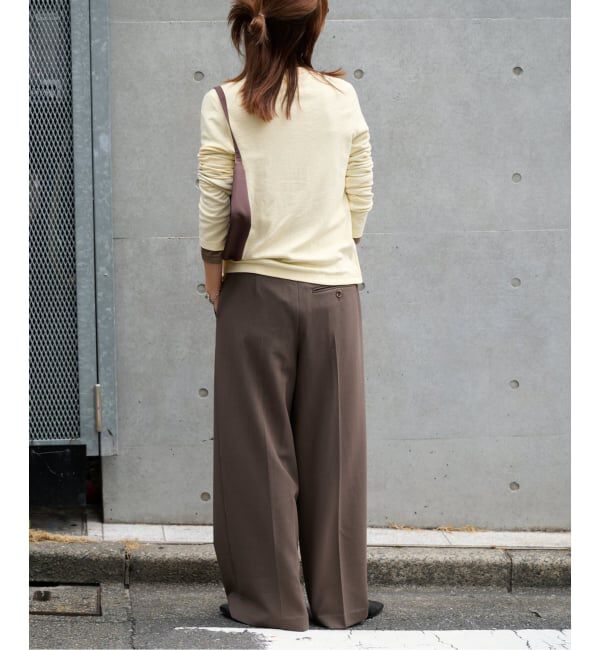 OUTDOOR PRODUCTS Usual Things「≪予約≫スラブジャージークルーネックカーディガン」|カーディガン|