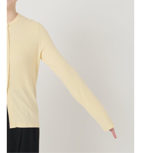 OUTDOOR PRODUCTS Usual Things「≪予約≫スラブジャージークルーネックカーディガン」|カーディガン|